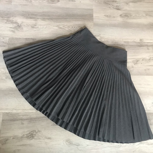 Papaya Dresses & Skirts - Papaya Grey Pleated Skirt Size Small